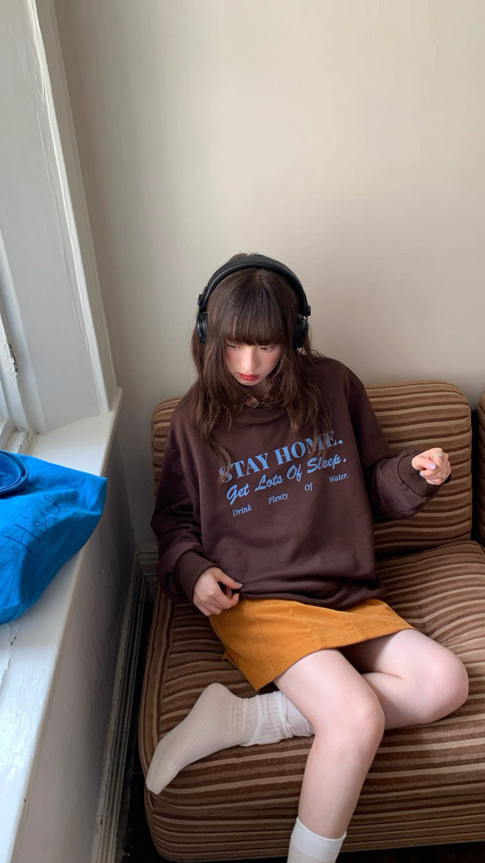 retoro logo sweatshirt